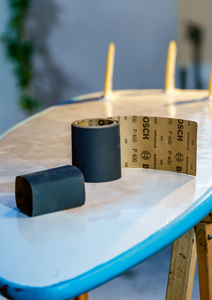 Rollo de lija SiC impermeable, 93 mm x 5 m, P240