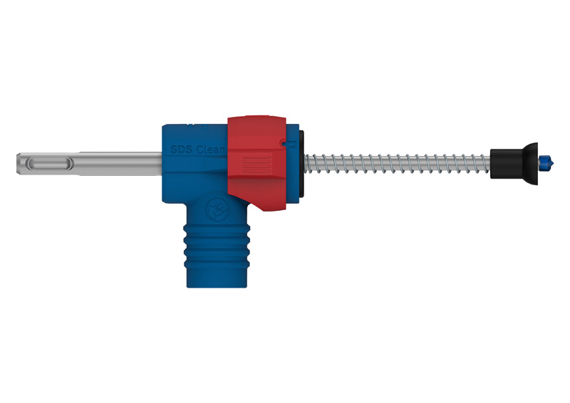 Set de brocas para martillo EXPERT SDS Clean plus-8X de 6,5 x 100 x 225
