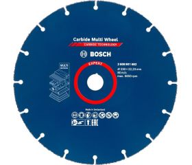 Disco de corte EXPERT Carbide Multi Wheel de 230 mm, 22,23 mm