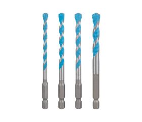 Set de 4 brocas EXPERT HEX-9 Multi Construction de 5,5/6/7/8 mm