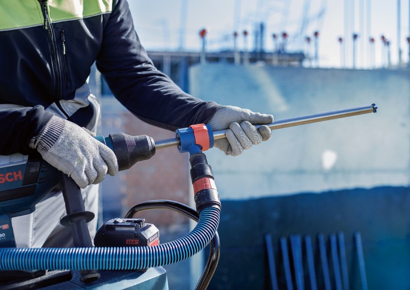 Broca para martillo EXPERT SDS Clean plus-8X de 14 x 200 x 350