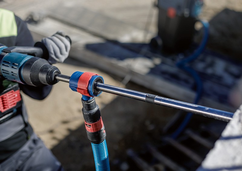 Broca para martillo EXPERT SDS Clean plus-8X de 14 x 200 x 350