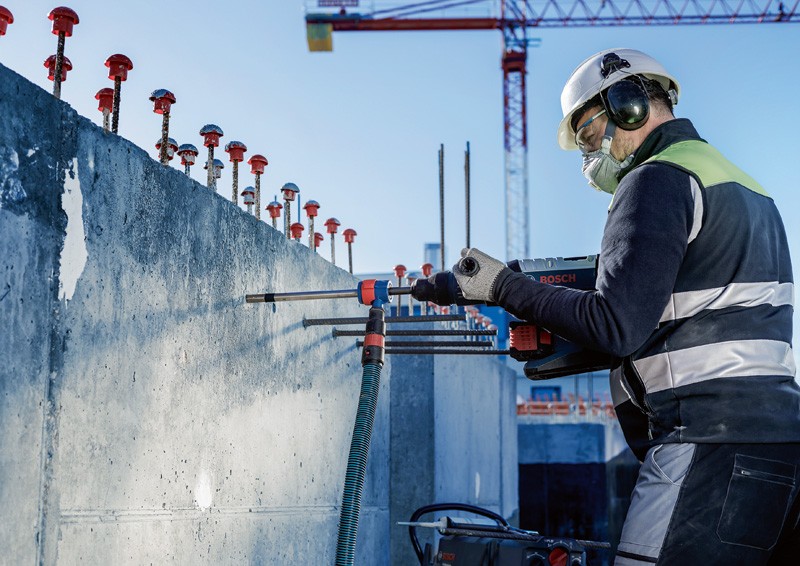 Broca para martillo EXPERT SDS Clean plus-8X de 14 x 200 x 350