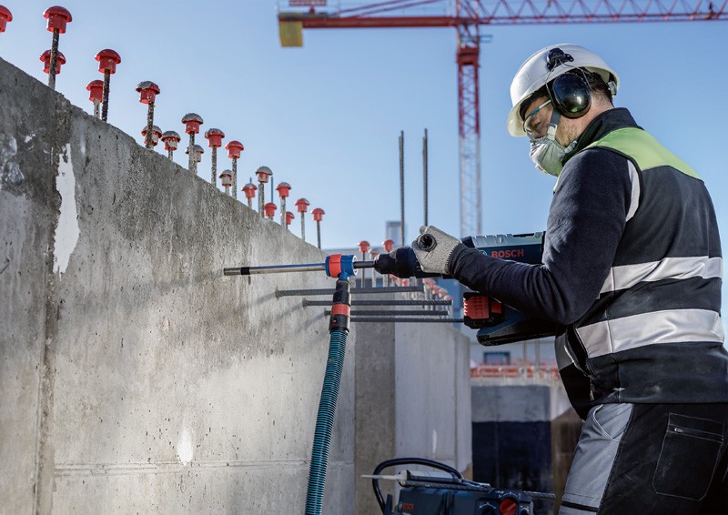 Broca para martillo EXPERT SDS Clean plus-8X de 14 x 200 x 350