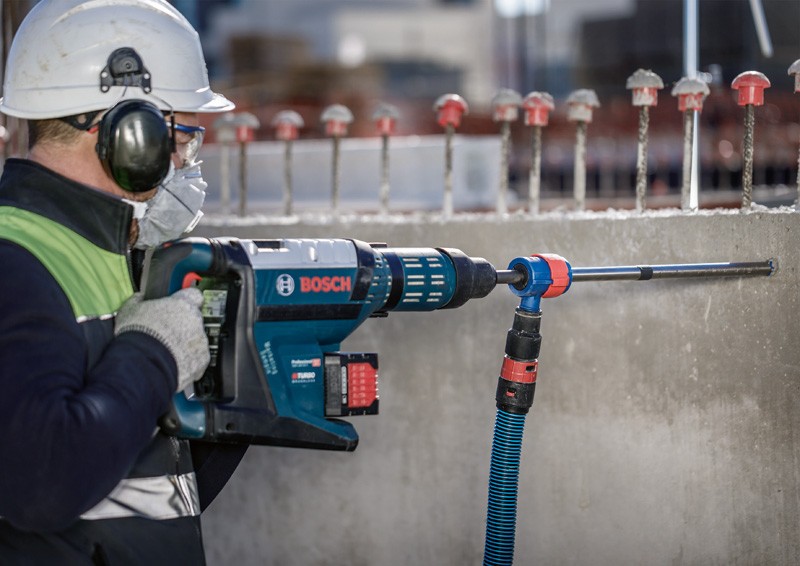 Broca para martillo EXPERT SDS Clean plus-8X de 14 x 200 x 350