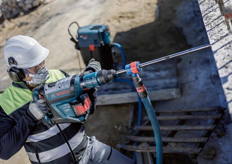 Broca para martillo EXPERT SDS Clean plus-8X de 14 x 200 x 350