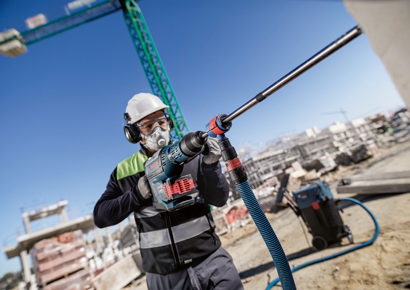 Broca para martillo EXPERT SDS Clean plus-8X de 14 x 200 x 350