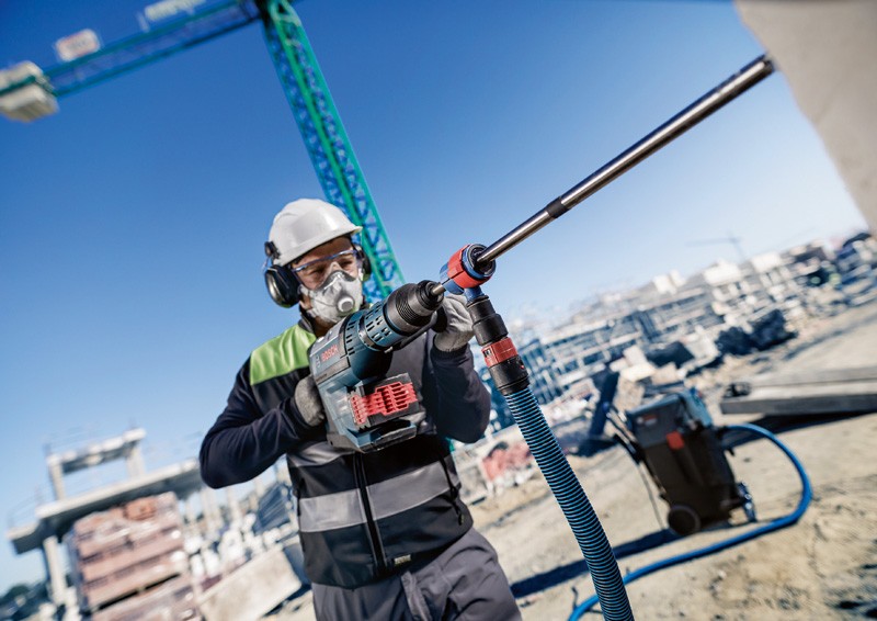 Broca para martillo EXPERT SDS Clean plus-8X de 14 x 200 x 350