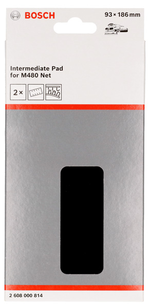 Protector de plato de soporte, 93 mm x 186 mm, 2x