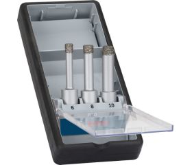 Set de brocas PRO Ceramic dry para taladros/atornilladores rotativos, vástago de inserción cilíndrico