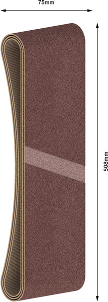 Banda de lija PRO X440, 75 x 508 mm, G180