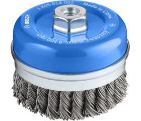 Cepillo de vaso PRO Metal heavy, 100 x 0,8 mm, rosca