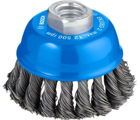 Cepillo de vaso PRO Metal heavy para amoladoras pequeñas, rosca M14