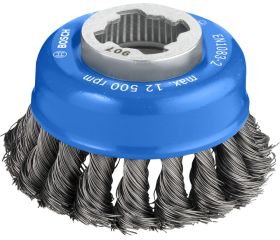 Cepillo de vaso PRO Metal heavy X-Lock, 75 x 0,35 mm