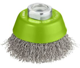 Cepillo de vaso PRO Stainless Steel clean, 65 x 0,3 mm, rosca