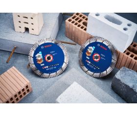 Kit 2 discos de diamante EXPERT Multimaterial de 230 mm