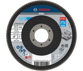Disco de láminas PRO X571, 115 mm, G120