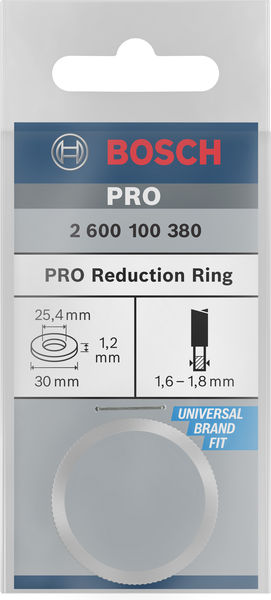 Anillo reductor para hoja de sierra circular PRO, 30 x 1,2 x 25 mm