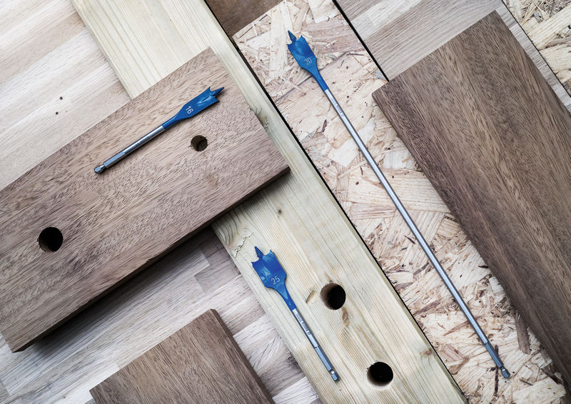 Broca fresadora plana EXPERT Self Cut Speed de 6 x 152 mm