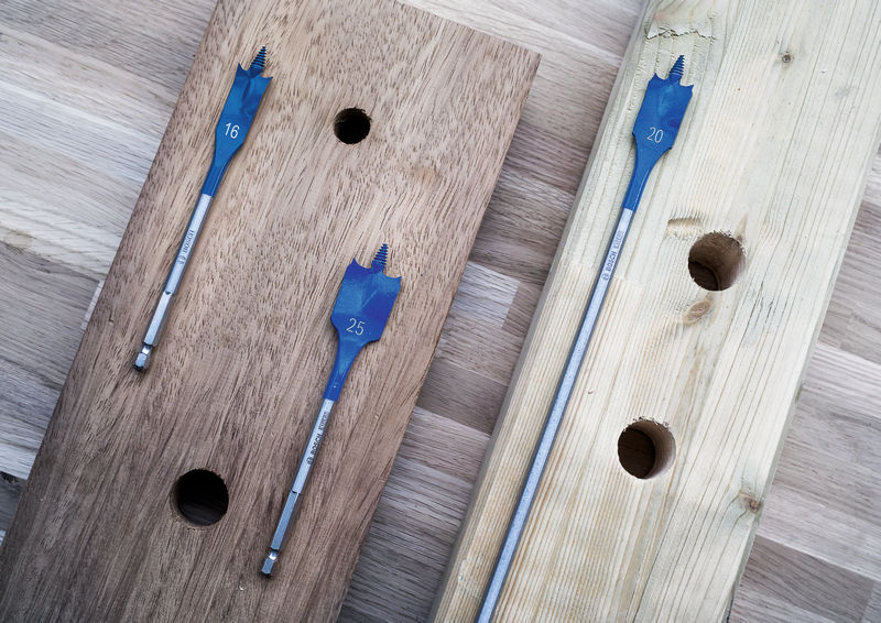 Broca fresadora plana EXPERT Self Cut Speed de 6 x 152 mm