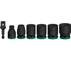 PRO Impact Socket Set con adaptador