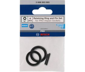 Retaining Ring and Pin Set for PRO Impact Socket, 3/8