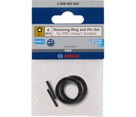 Retaining Ring and Pin Set for PRO Impact Socket, 3/4