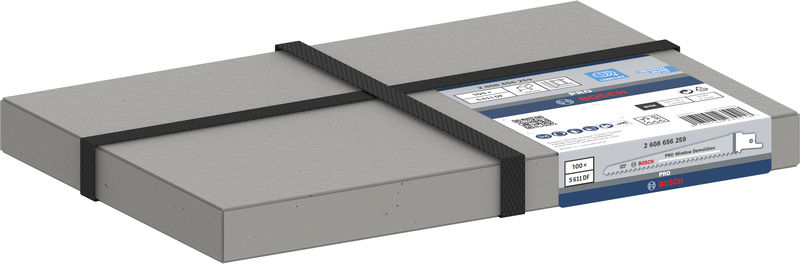 Hoja PRO Window Demolition S611DF 1,25 x 19 x 150 mm, 100 unidades