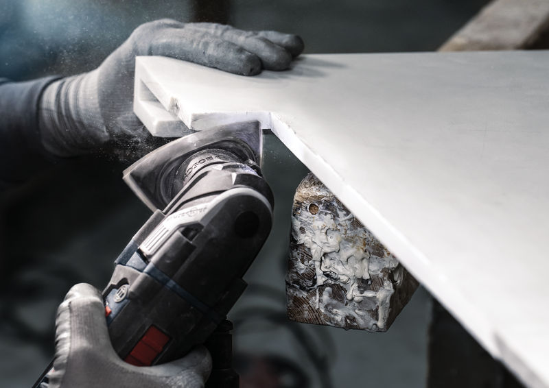 Hoja de lija PRO F355, 93 mm, G240, 5 unidades