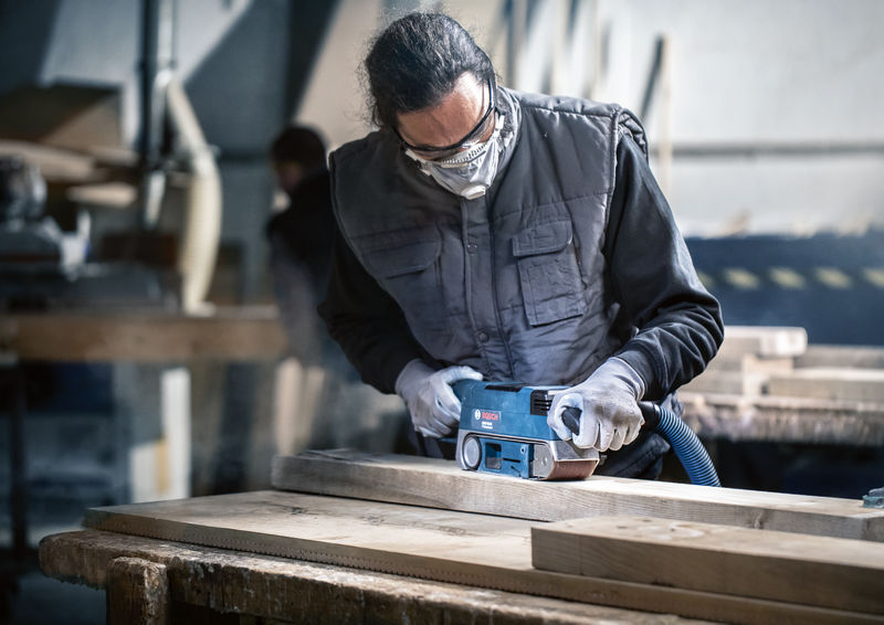 Banda de lija PRO X440, 75 x 508 mm, G150, 3 unidades