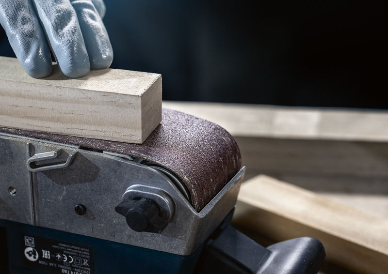 Banda de lija PRO X440, 75 x 508 mm, G150, 3 unidades