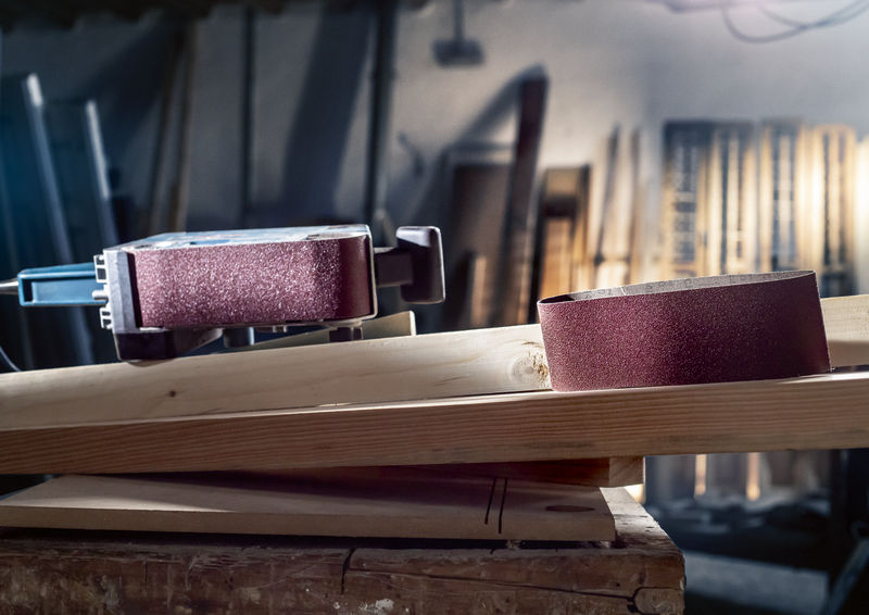 Banda de lija PRO X440, 75 x 508 mm, G150, 3 unidades