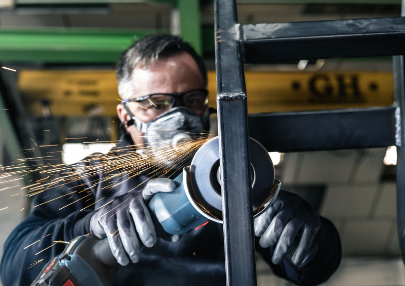 Disco de láminas PRO X571, acodado, 125 mm, G60, X-Lock