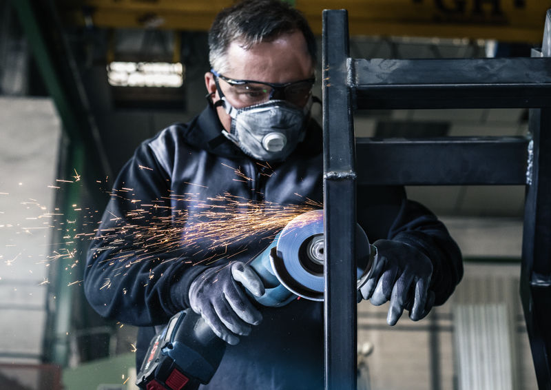 Disco de láminas PRO X571, acodado, 125 mm, G60, X-Lock