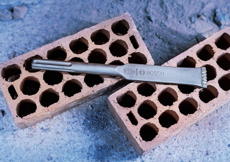 Cincel para mortero PRO SDS max-5C con punta de carburo, 38 x 280 mm