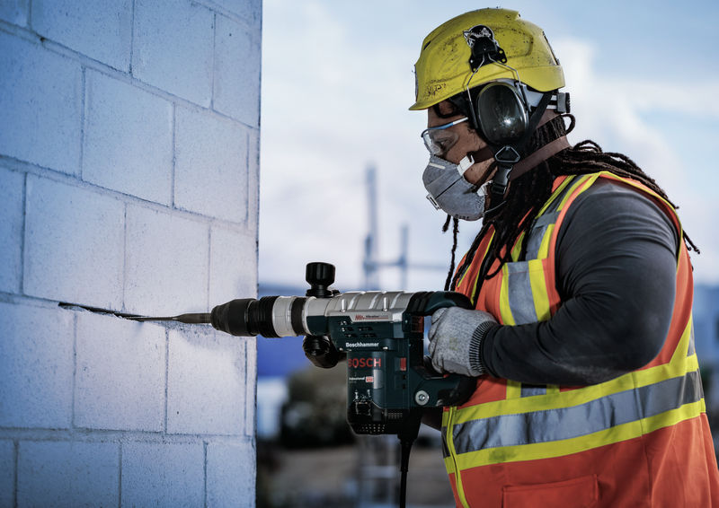 Cincel para mortero PRO SDS max-5C con punta de carburo, 38 x 280 mm