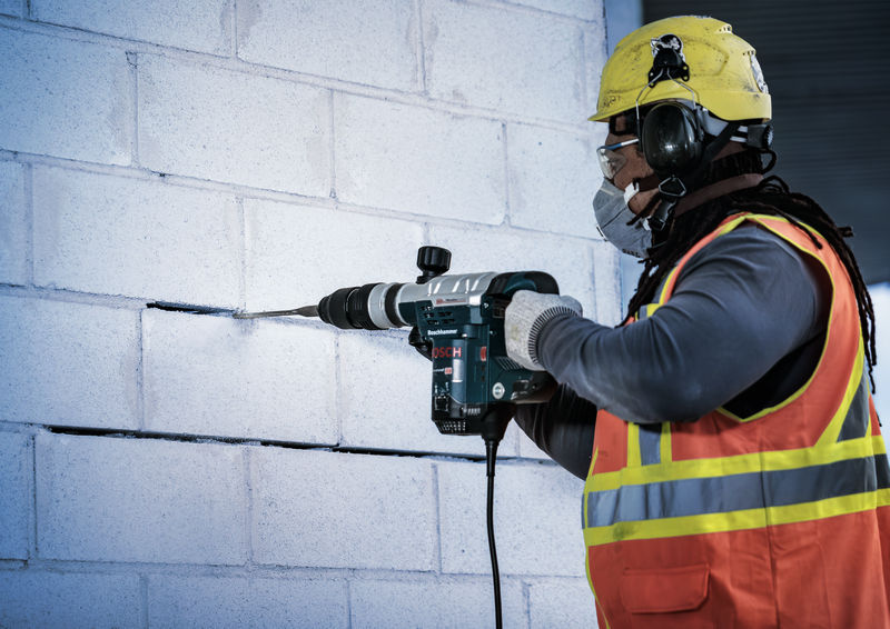 Cincel para mortero PRO SDS max-5C con punta de carburo, 38 x 280 mm