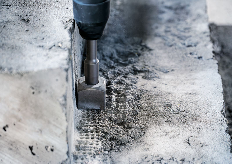 PRO SDS max-5C Carbide Bush Head, 50 x 50 mm