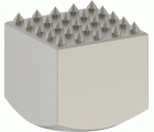 Cabeza de martillo de bujarda de carburo PRO SDS max-5C