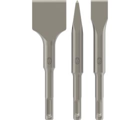 Set de cinceles PRO SDS plus-4C, cincel de punta chata, 3 uds.