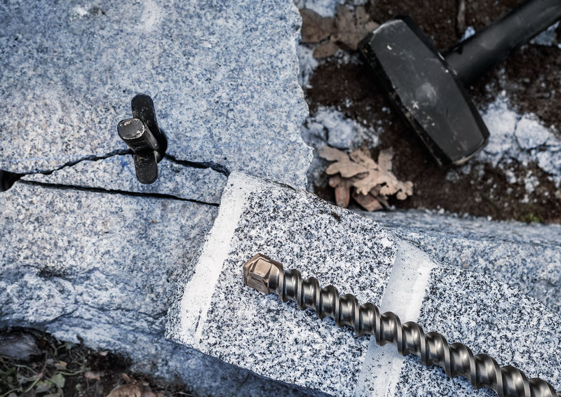 Broca PRO SDS max-9 Natural Stone, 28 x 600 x 720 mm