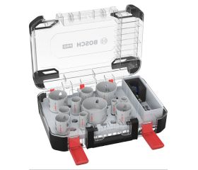 Set de sierra de corona PRO Multi Material Power Change Plus - Estuche transparente