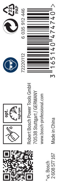Broca helicoidal PRO Metal HSS-G, longitud estándar, 1,3 x 16 x 38 mm, 10 unidades