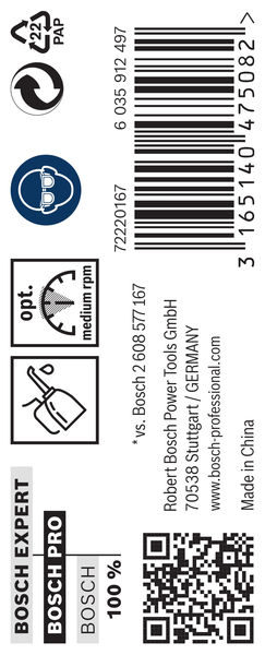 Broca helicoidal PRO Metal HSS-G, longitud estándar, 7,4 x 69 x 109 mm, 5 unidades