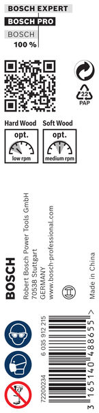 Broca salomónica PRO Wood, 7 x 95 x 160 mm