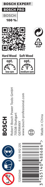 Broca salomónica PRO Wood, 11 x 95 x 160 mm