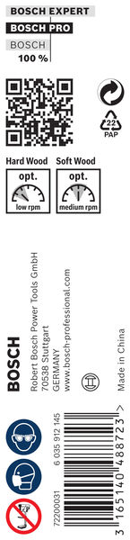 Broca salomónica PRO Wood, 15 x 95 x 160 mm