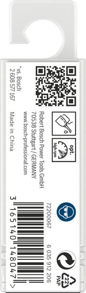 Broca helicoidal de doble punta PRO Metal HSS-G, 3,2 x 11 x 49 mm, 10 uds.