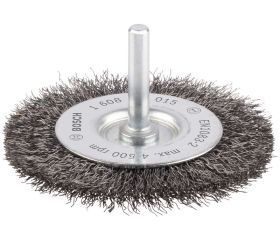 Disco de alambre PRO Metal clean, vástago de inserción recto, 75 x 0,2 mm