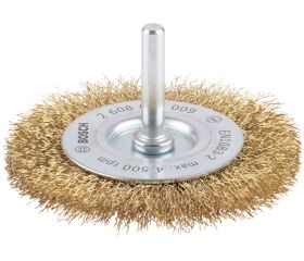 Disco de alambre ondulado PRO Multi Material Clean para taladros/atornilladores rotativos y de impacto, vástago de inserción cilíndrico